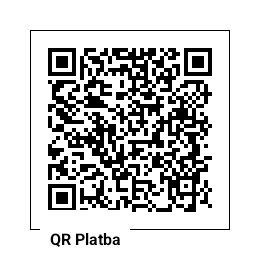 QR kód pro platbu 500 Kč